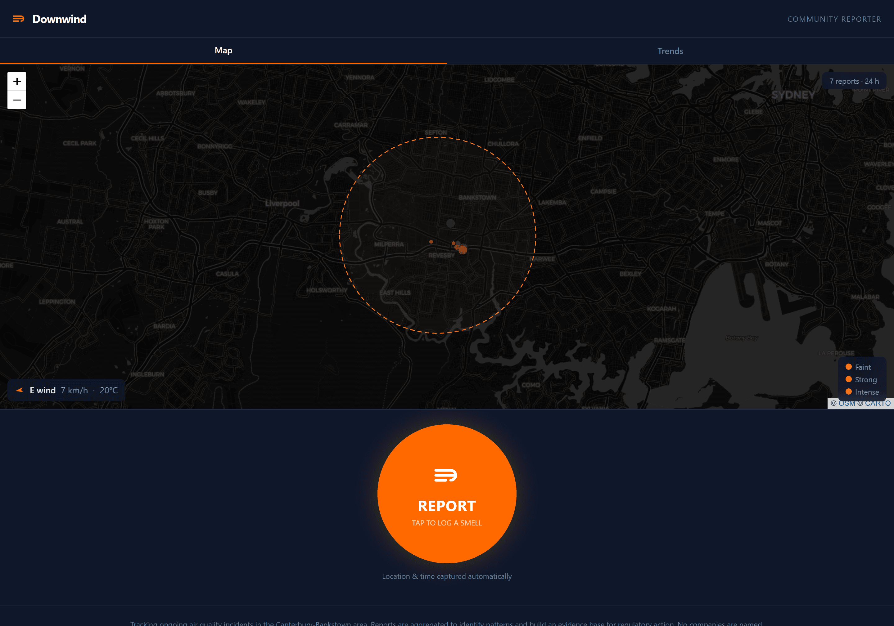 Downwind desktop
